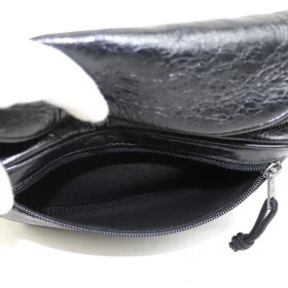 Balenciaga Explorer Belt Pack Gray Calf Leather Body Bag Waist Clutch Bum P - Picture 11 of 13